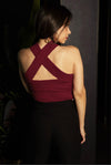 Avriel top in magenta