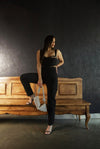 Fayette black jumpsuit