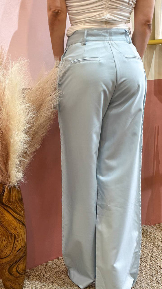 karo light blue pants