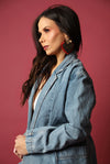 Sophie oversize denim blazer