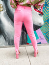 Candy pink italian pants