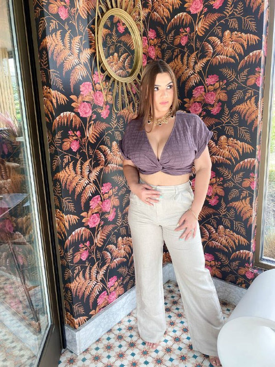 Gianna Oatmeal Pants