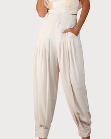  Peony white pants