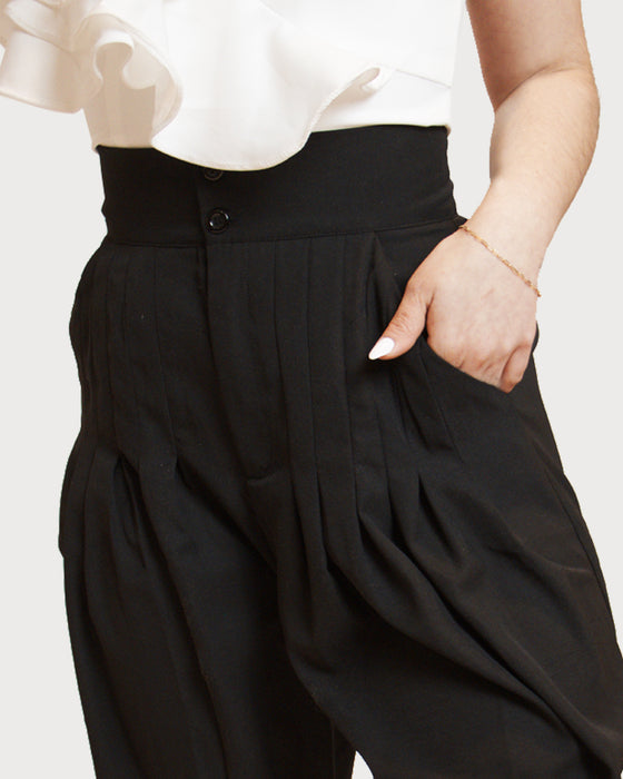 Peony black pants